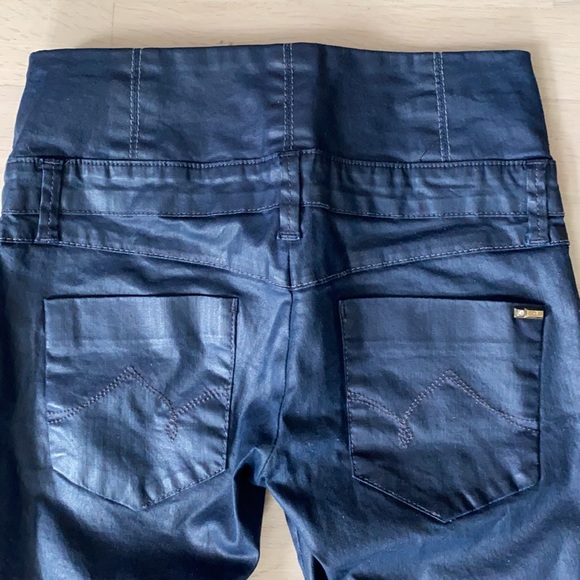 Gaudi Jeans in dark ink blue with satin finish - Picture 6 of 7